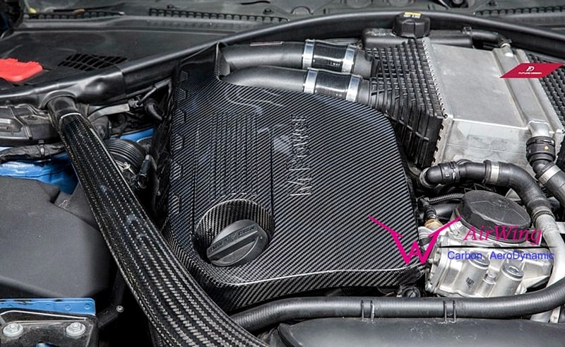 BMW F80M3 F82M4 - Performance style Carbon Fiber Engine Cover 02